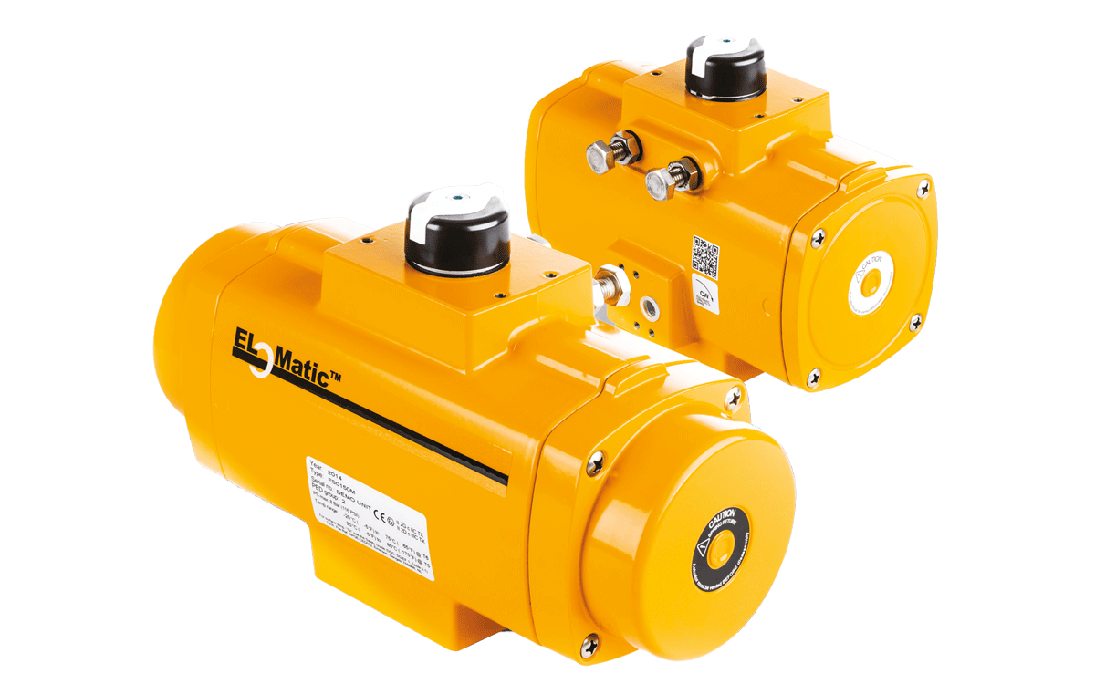 Elomatic | Actuadores Neumáticos Rack & Pinion